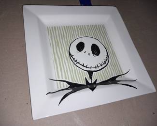 SUPER RARE Nightmare Before Christmas 4 Piece Place Setting From The Walt Disney Gallery (2 Sets Available)