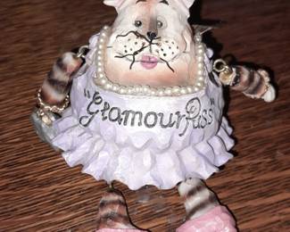 Glamour-Puss Cat Decoration
