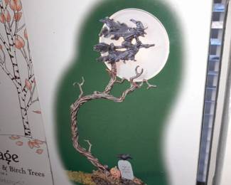 Dept. 56 "Witch By The Light Of The Moon" Figurine In Box