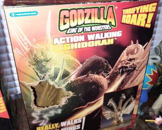 Godzilla King Of The Monsters Action Walking Ghidorah In The Original Box