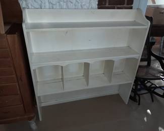 White Bookshelf