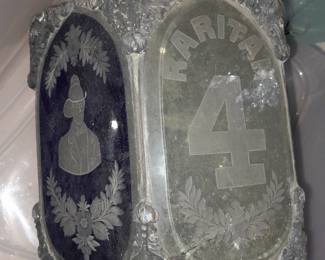 This Is An ORIGINAL Antique Glass Chandelier that Hung At The Raritan Fire Department Fire House When They Were Co. 4 (Now They're Co. 2) - An EXTREMELY Unique Piece Of Local History Ready To Be Restored!