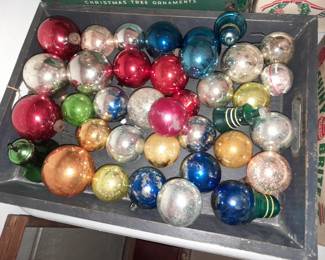 Antique Christmas Ornament Balls