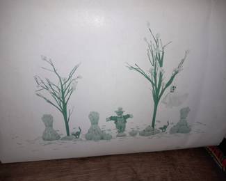 Dept.56 Halloween Scarecrow Scene Kit (2 Available)