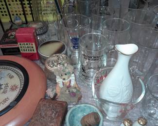 Assorted Glassware