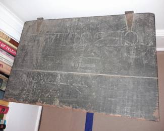 Antique Chocolate Wooden Chest