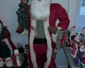 Lifesize Santa Figure