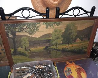 Painting In Wood Frame