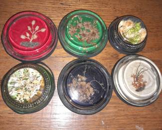 Antique Glass Specimen Paperweights