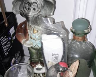 Jim Beam Elephant Decanter