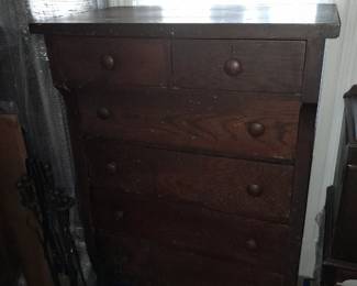 Antique Wooden Dresser