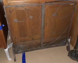 Cast Iron Fireplace Screen
