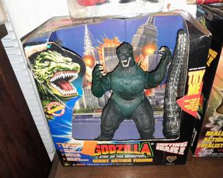 Godzilla King Of The Monsters giant Action Figure In The Original Package