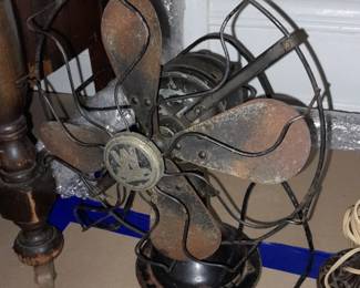 Antique Cast Iron Fan