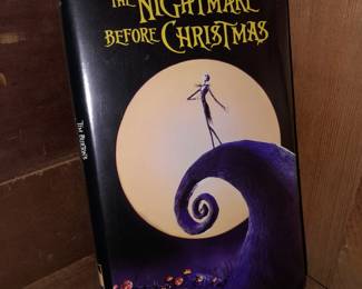 Vintage Nightmare Before Christmas VHS Tape