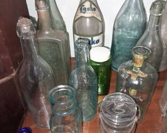 Assorted Vintage & Antique Bottles (Many Local To NJ)