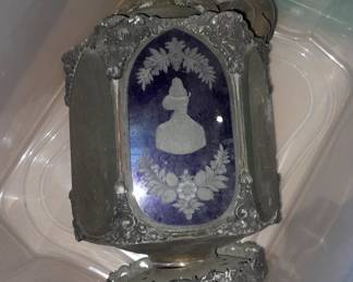 This Is An ORIGINAL Antique Glass Chandelier that Hung At The Raritan Fire Department Fire House When They Were Co. 4 (Now They're Co. 2) - An EXTREMELY Unique Piece Of Local History Ready To Be Restored!