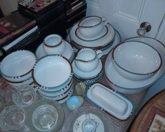 "Mesa" Southwestern Themed Dinnerware Set By Dansk