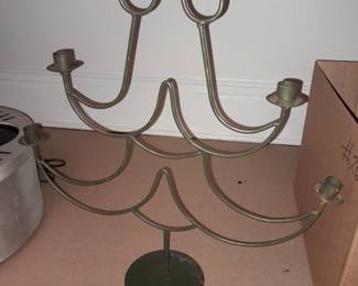 Christmas Tree Candelabra