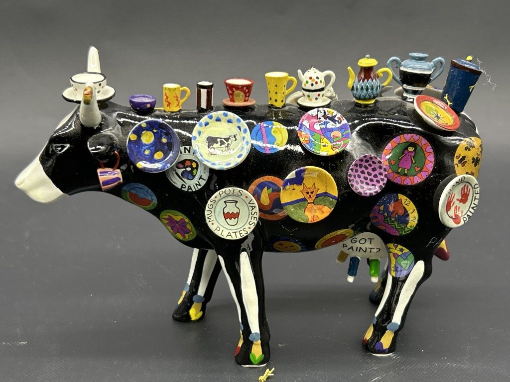Whimsical Cow Parade Collection: The Moo Potter