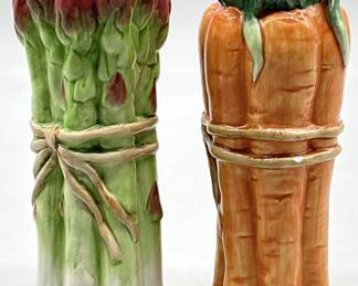 Fitz & Floyd Vegetable Salt & Pepper Shakers