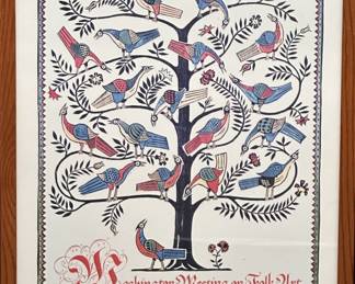 Washington Meeting on Folk Art- 1983 Poster