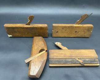 (4) Antique Planes, as pictured