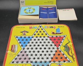 2 Vtg Board Games.1962 Password & Chinese Checkers