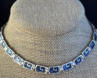 Vtg Margot de Taxco Taxco Mexico Sterling Silver Necklace