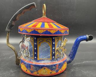 Kamenstein World Of Motion Carousel Steam Teapot