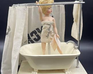 Vintage Madame Alexander Bates Motel Doll and Tub