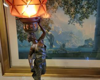 Lamp and art