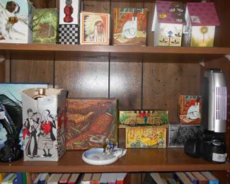 Assorted Avon bottles