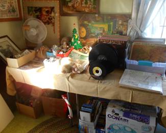 Collection of record albums