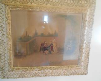 Vantage framed picture