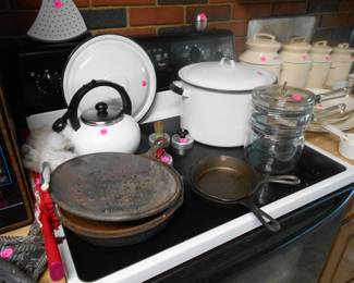 CAST IRON ,ENAMELWARE