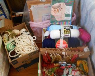 YARN AND SUPPLIES