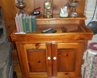 Custom made pine brass Sink