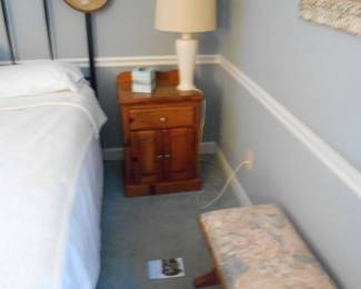 Custom made night stand & stool