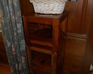 Custom made stacking stools, Ashton drake dolls Snow White & 7 Dwarfs