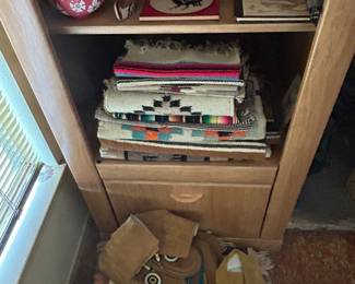 Native American textiles.