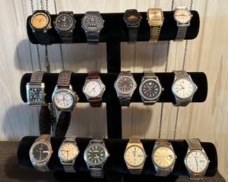Men’s watches.