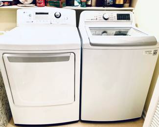 LG WASHER AND DRYER