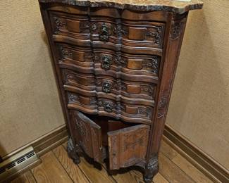 French chiffoniere cabinet