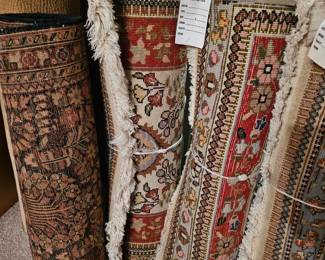 Hand woven oriental rugs