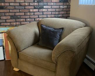 Overstuffed Arm chair