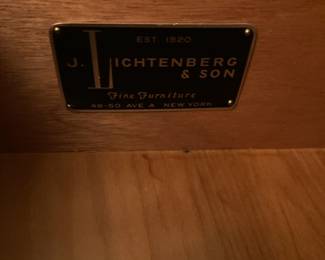 Lichentenberg & Son China Cabinet