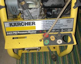 Karcher 2400 psi Pressure washer