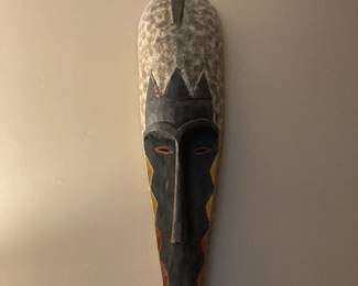 African Wood Wall Decor