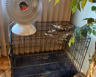 Small Crate And Heater